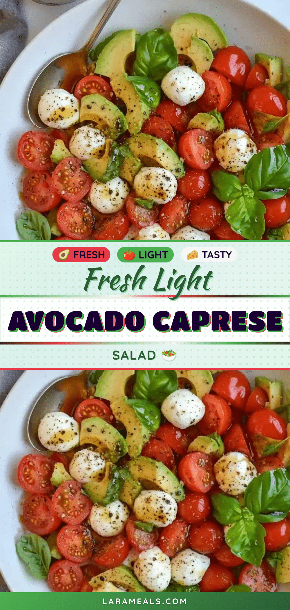 avocado Caprese salad recipe