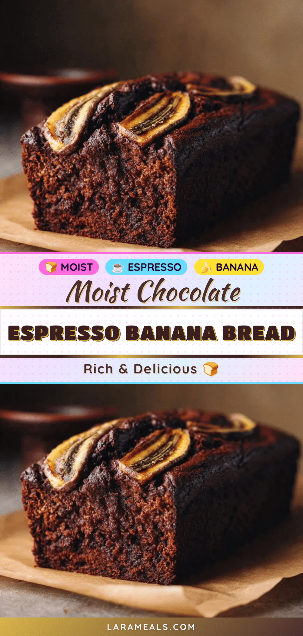 chocolate espresso banana bread recipe