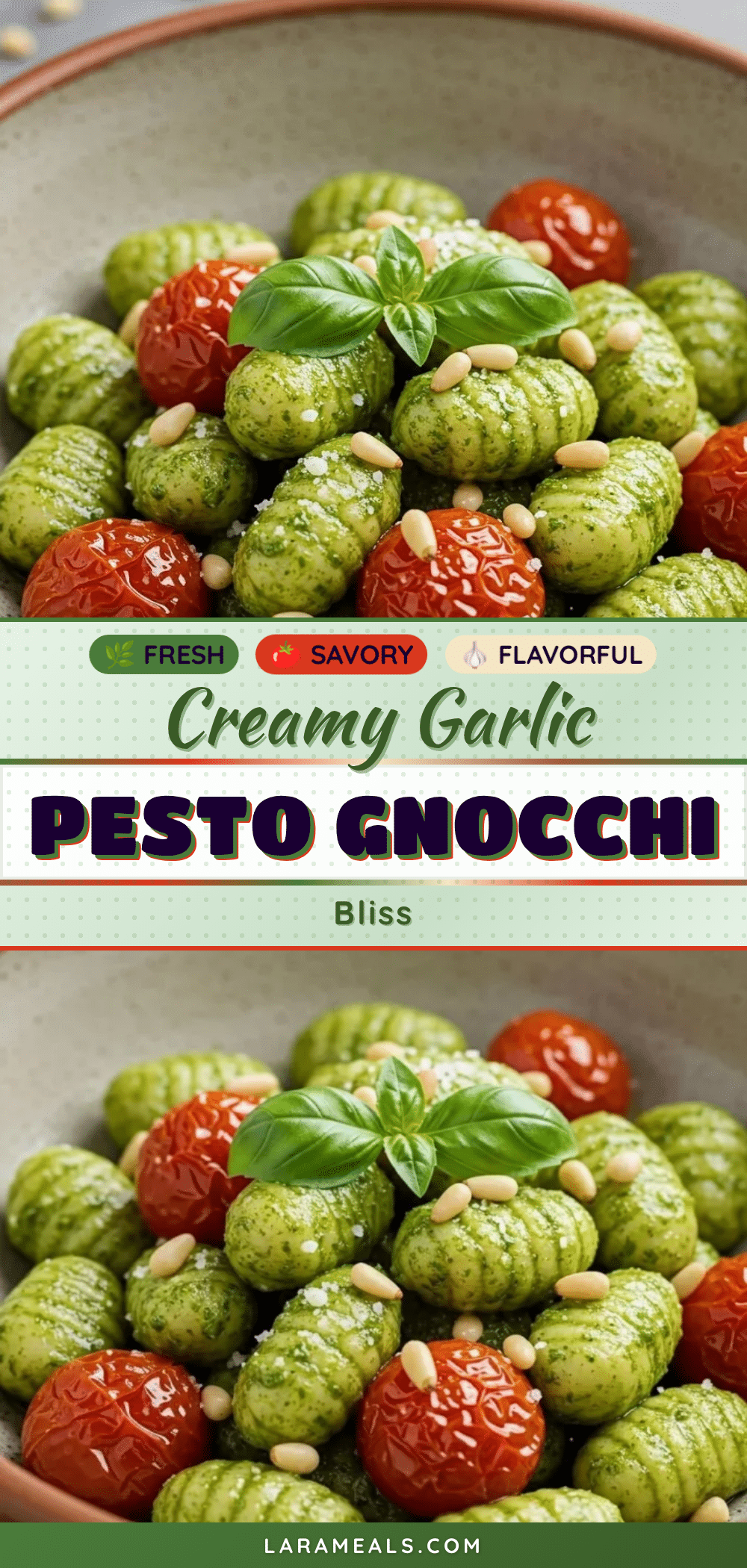creamy pesto gnocchi recipe