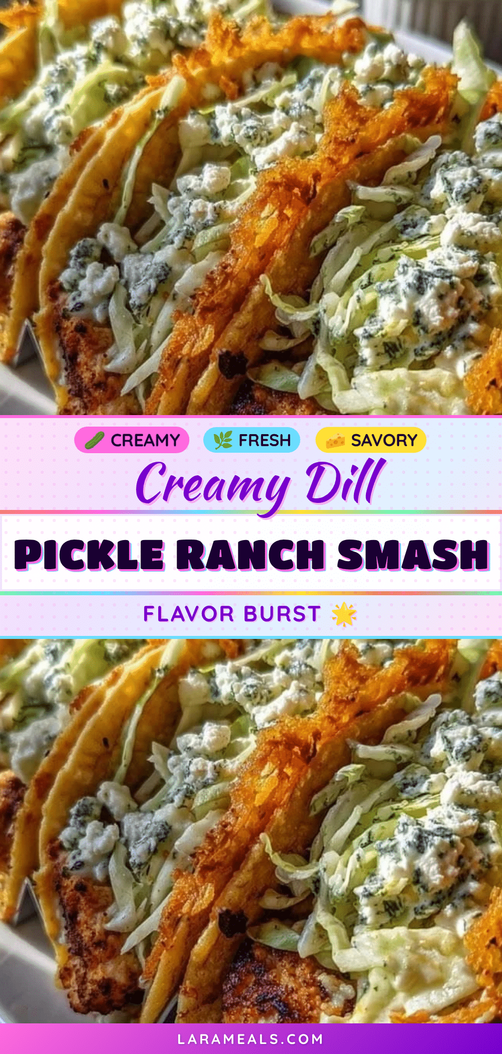 crispy dill pickle ranch smash burger recipe