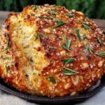 Crispy Dutch Oven Garlic Rosemary Bread - featured image