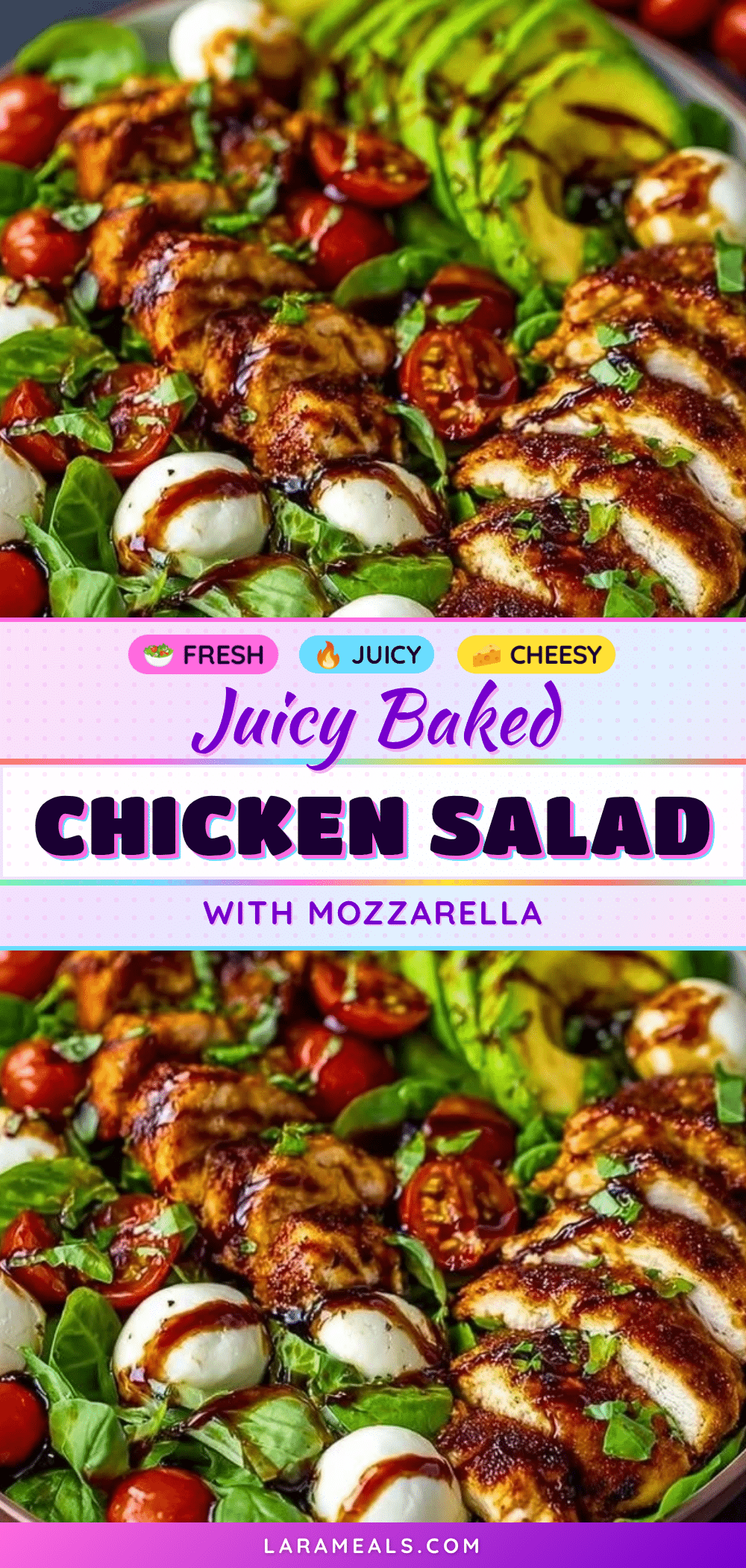 fresh baked marinated chicken salad recipe