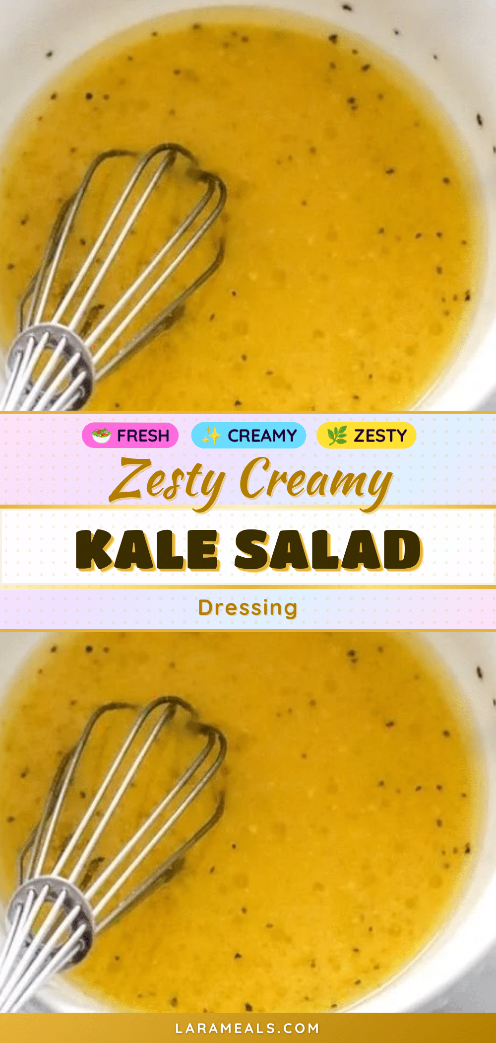 fresh kale salad dressing recipe