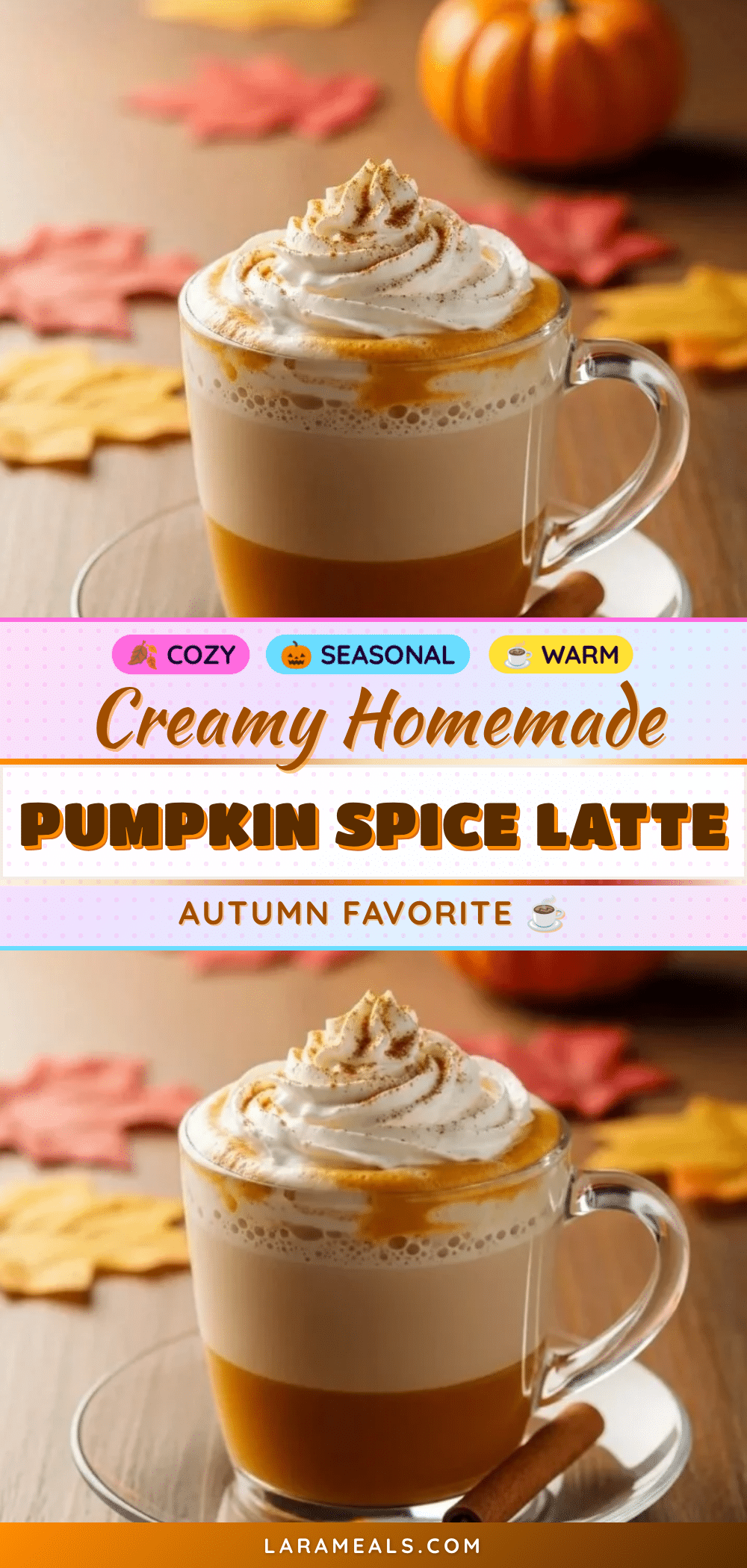 homemade pumpkin spice latte recipe