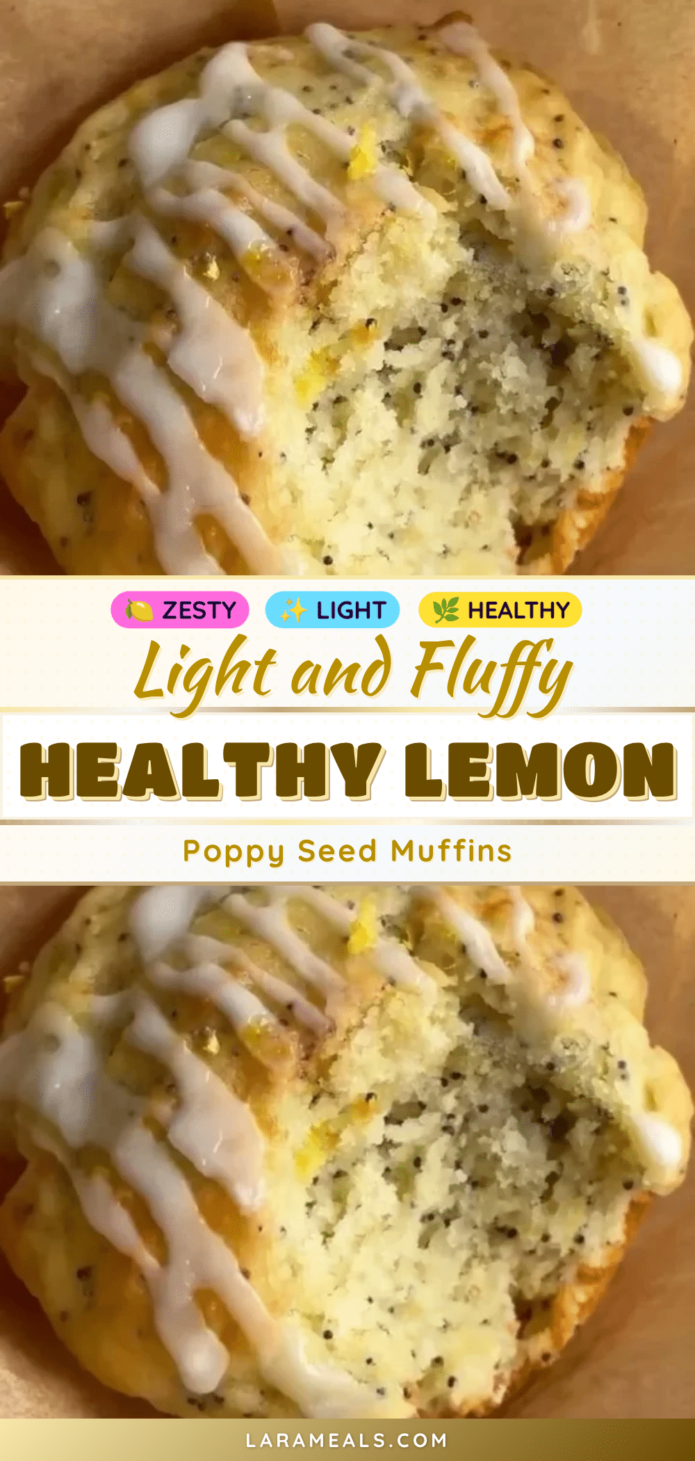 light healthy lemon poppy seed muffins recipe