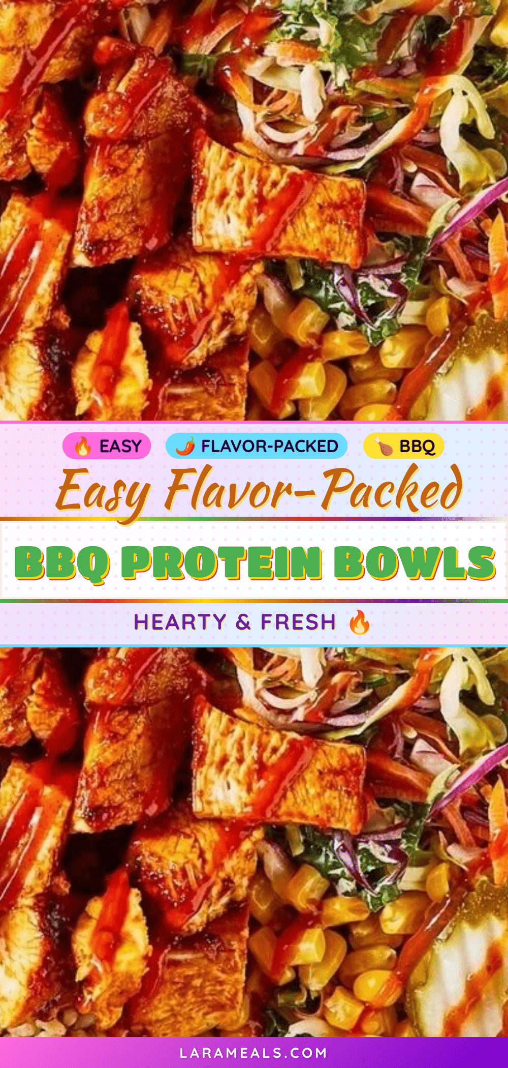 BBQ protein bowls recipe