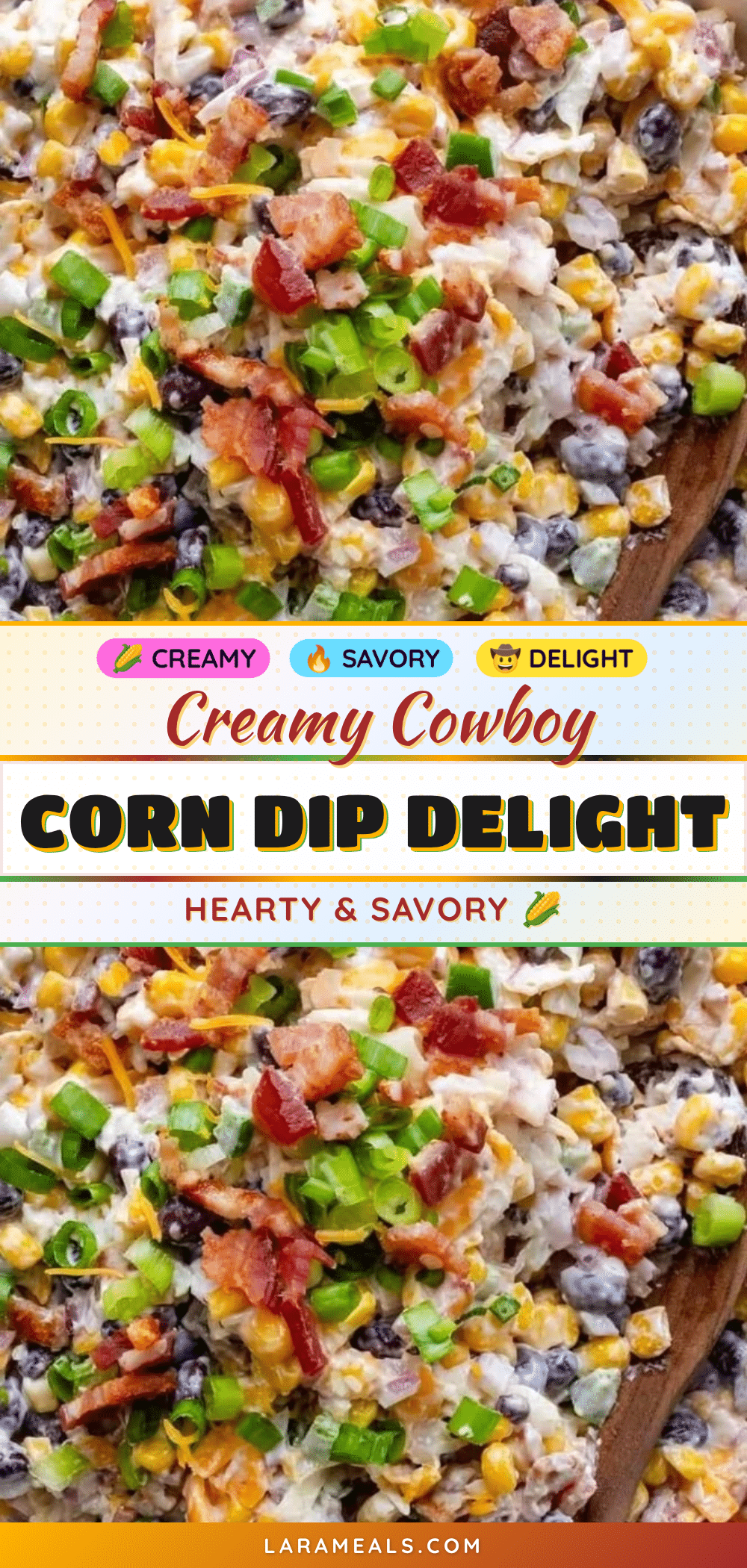 creamy cowboy corn dip recipe
