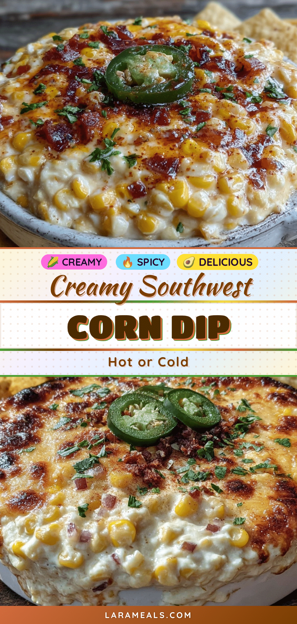 creamy southwest corn dip recipe