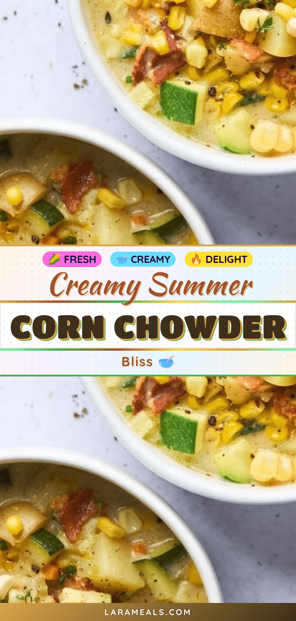 creamy summer corn chowder recipe