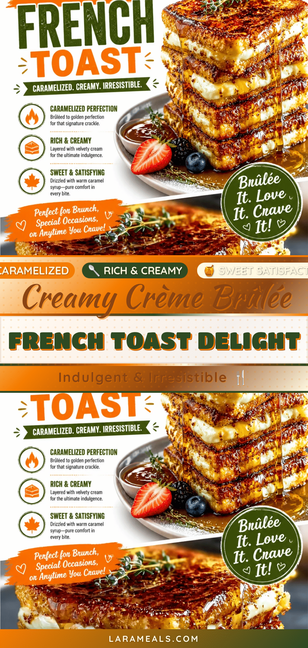 creme brulee french toast recipe