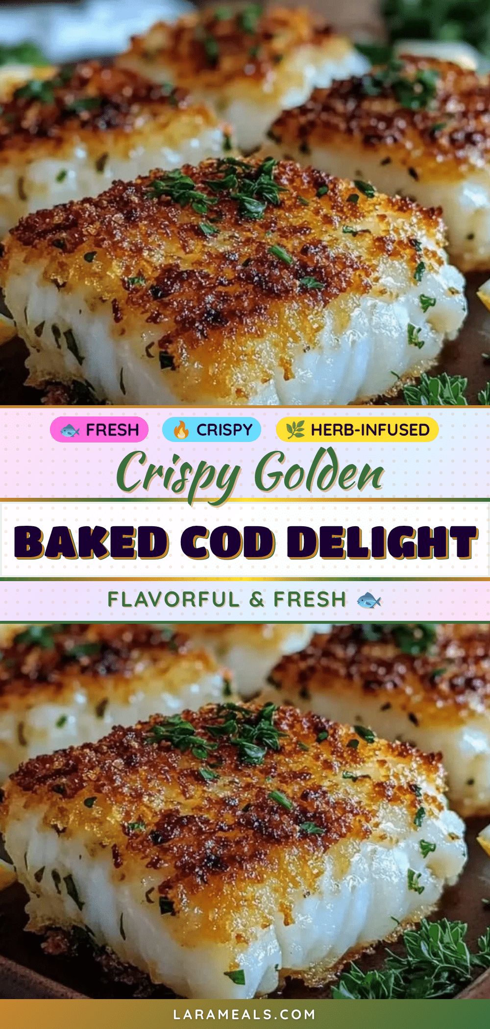 crispy baked cod recipe