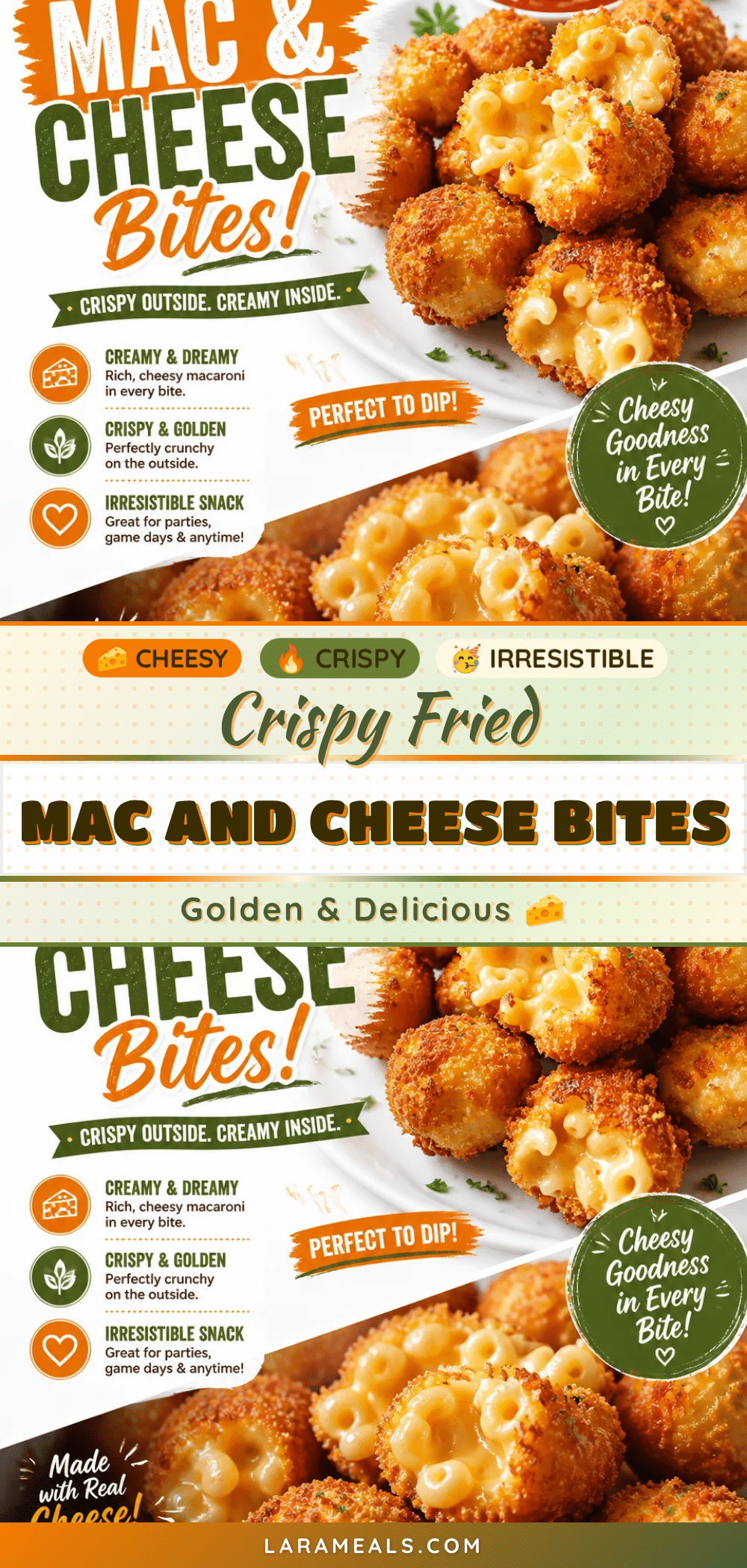 crispy fried mac and cheese bites recipe