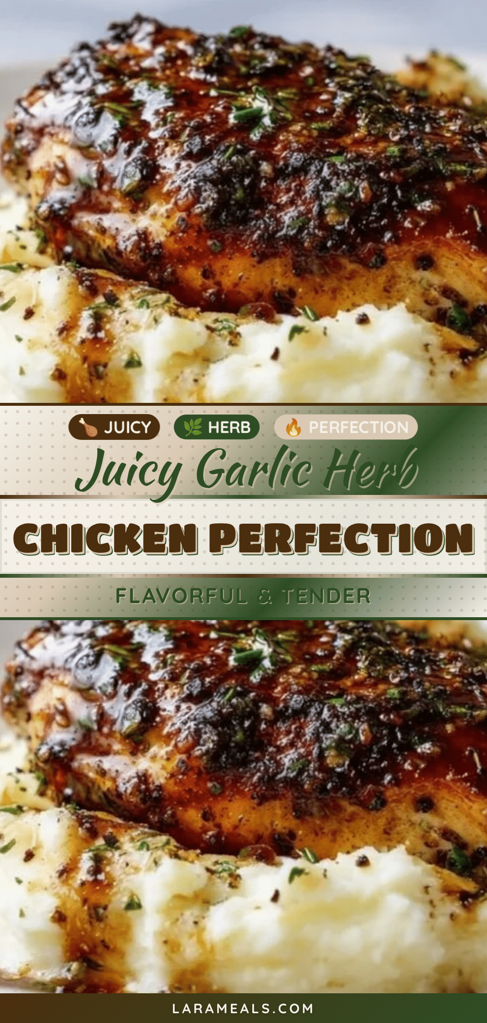 crispy garlic herb chicken recipe