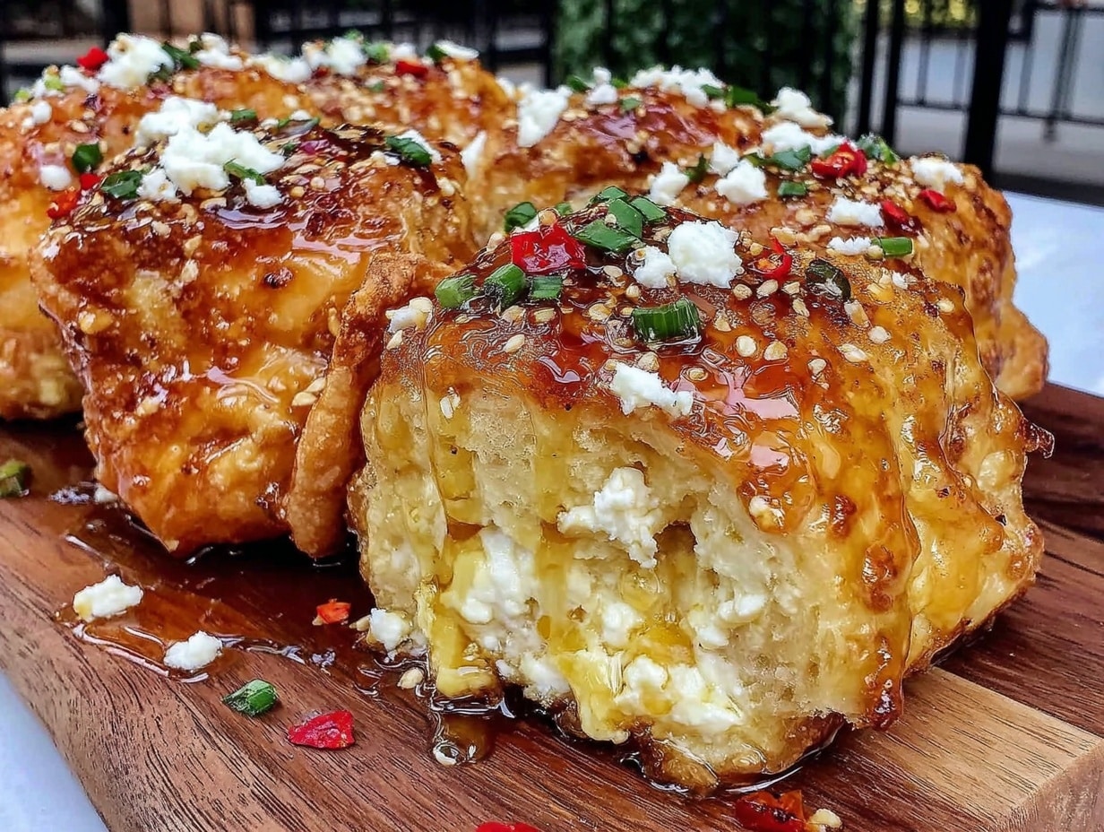 crispy oven-fried feta rolls preparation steps