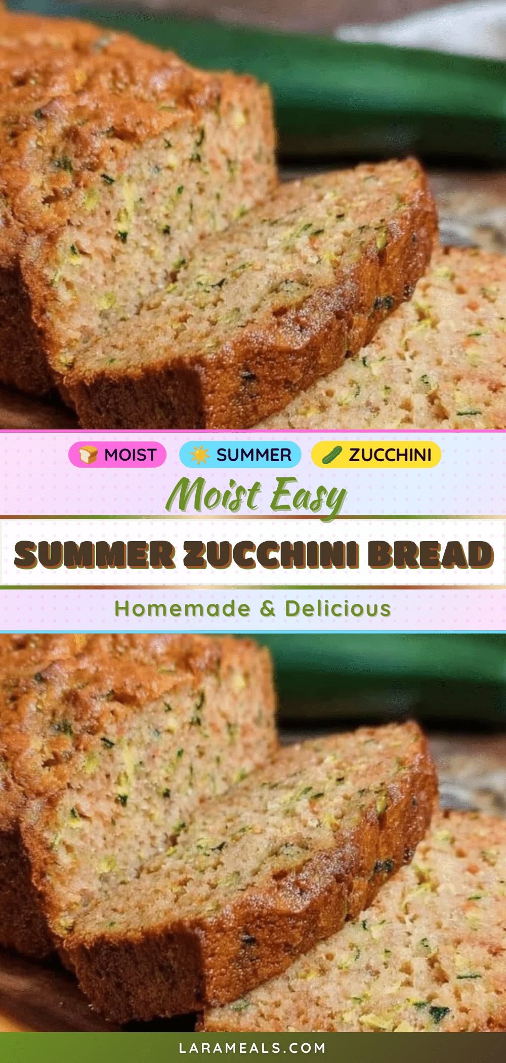 easy moist zucchini bread recipe