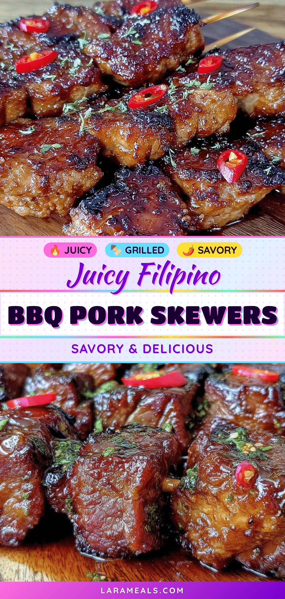 flavorful bbq pork skewers recipe