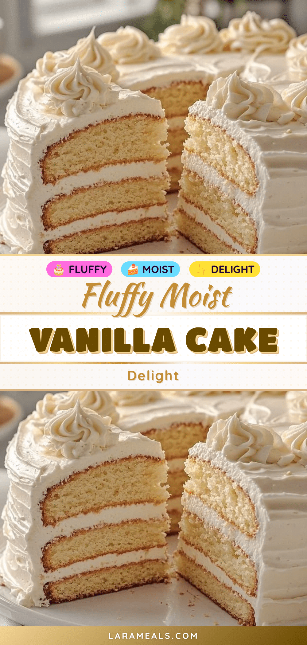 fluffy vanilla cake recipe