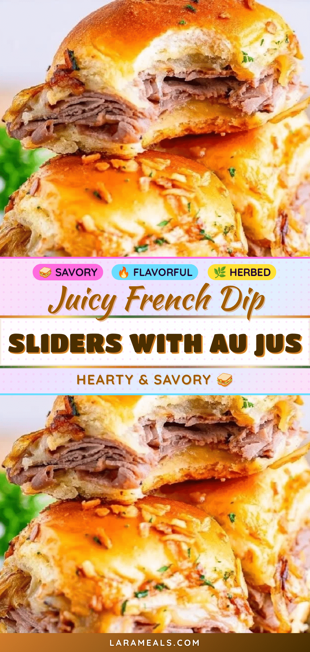 French Dip Sliders recipe