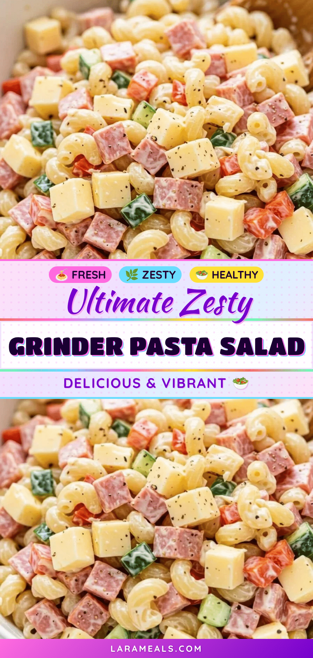 fresh grinder pasta salad recipe