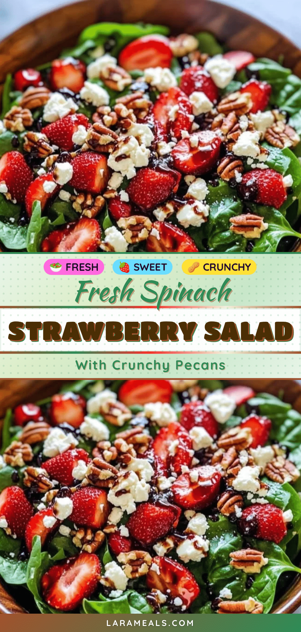 fresh spinach strawberry salad recipe