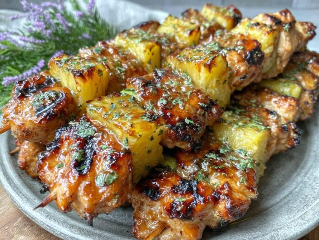 grilled chicken kabobs - featured image