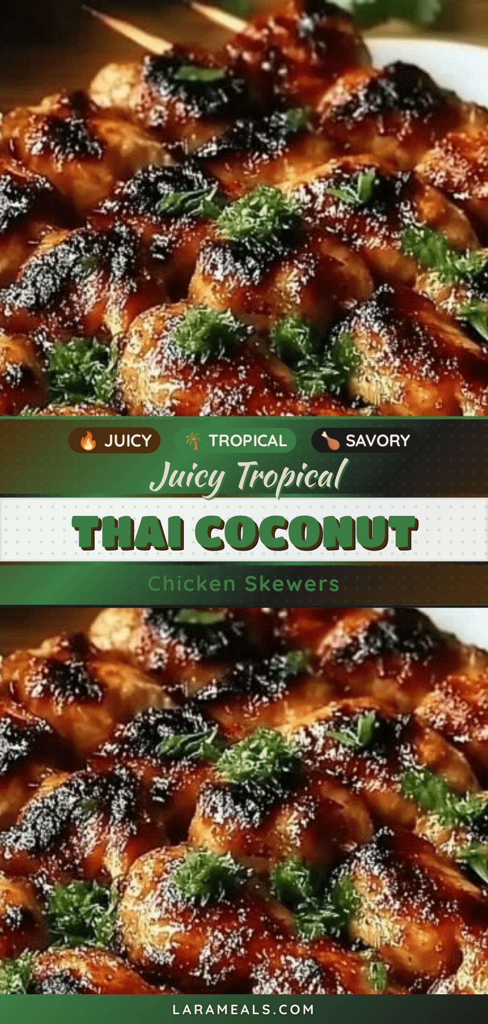 grilled thai coconut chicken skewers recipe