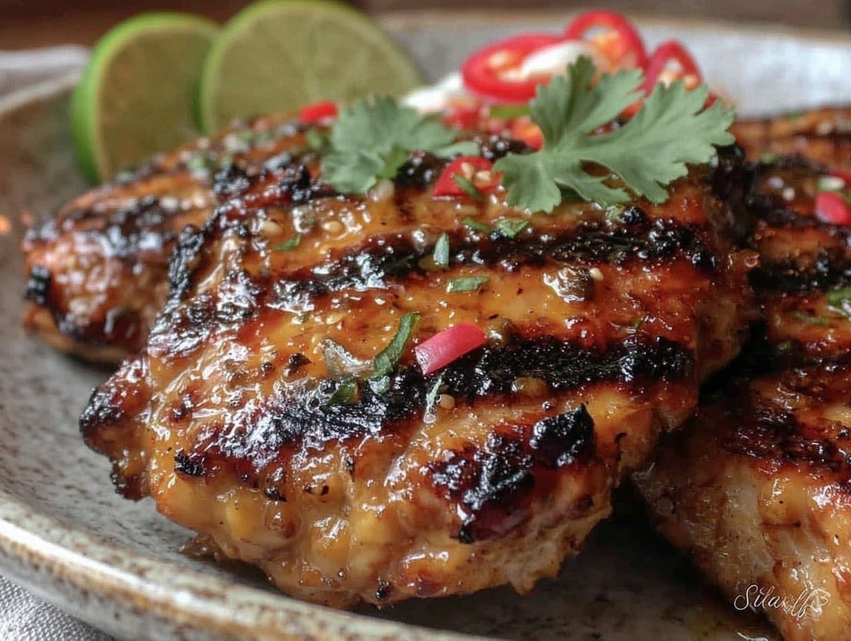 grilled vietnamese chicken preparation steps