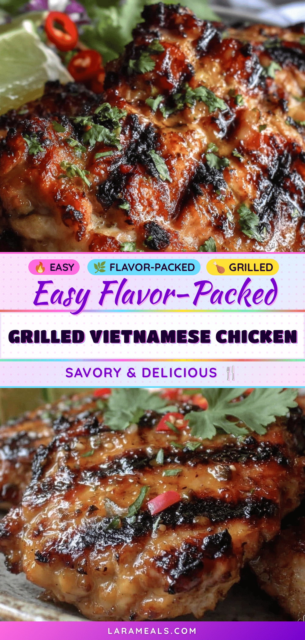 grilled vietnamese chicken recipe