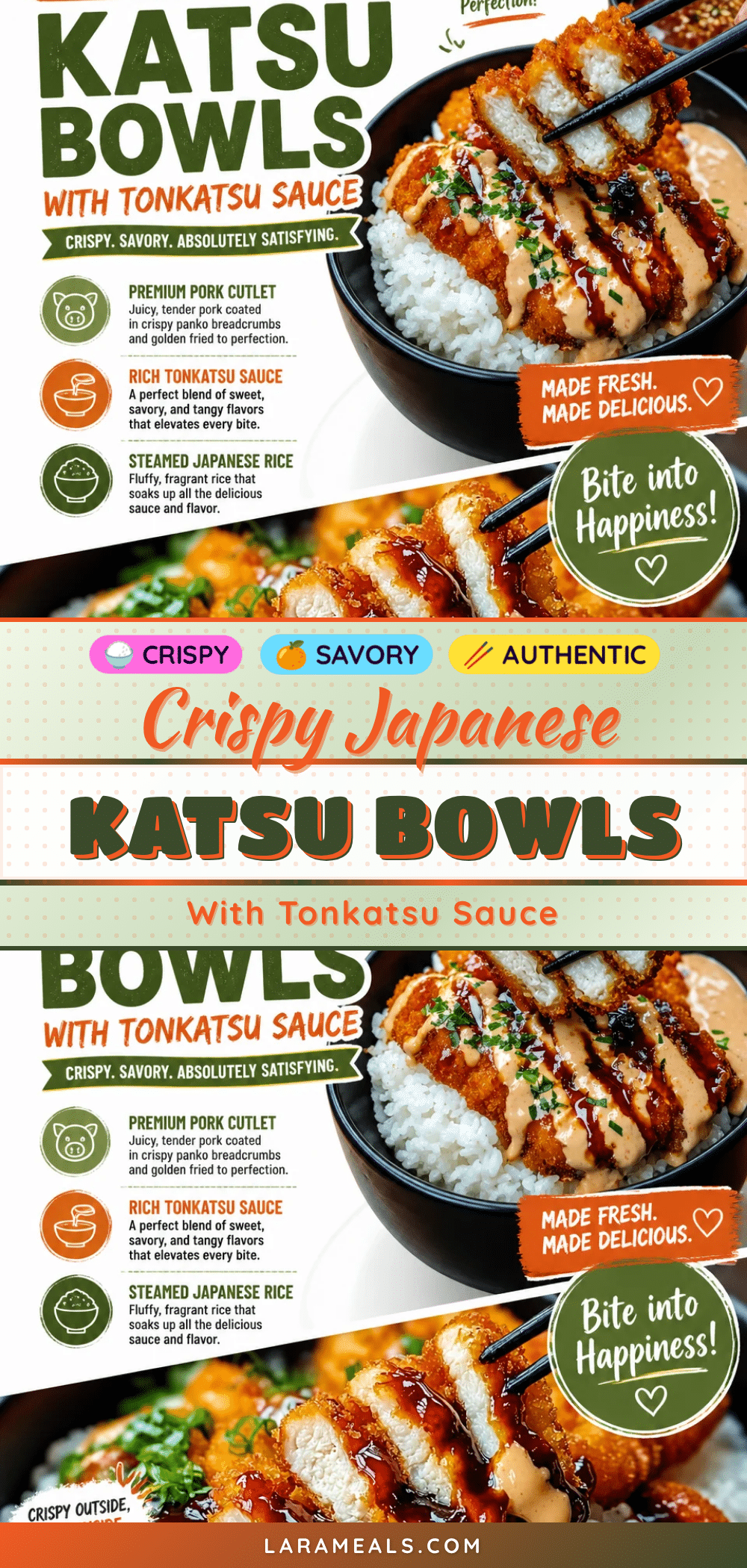 Japanese katsu bowls recipe