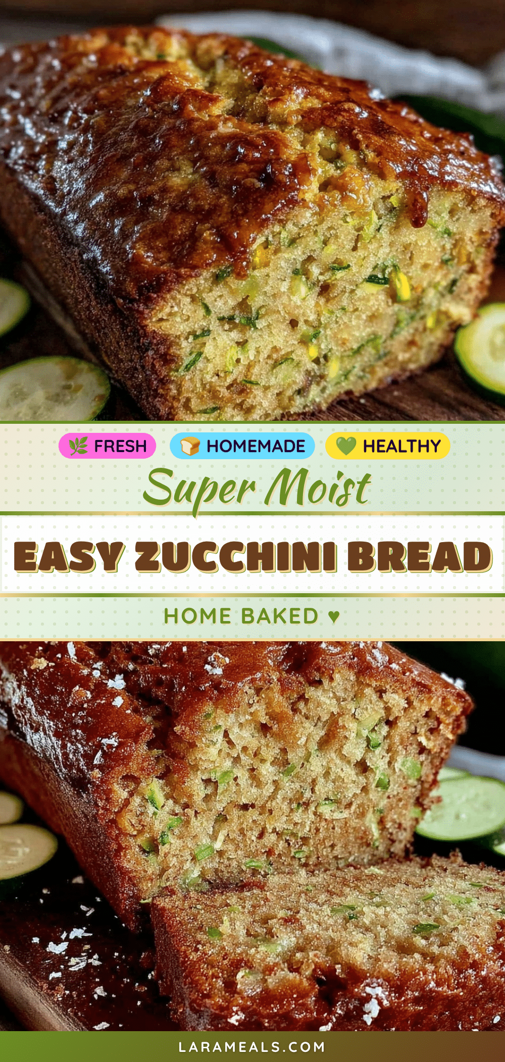 moist zucchini bread recipe