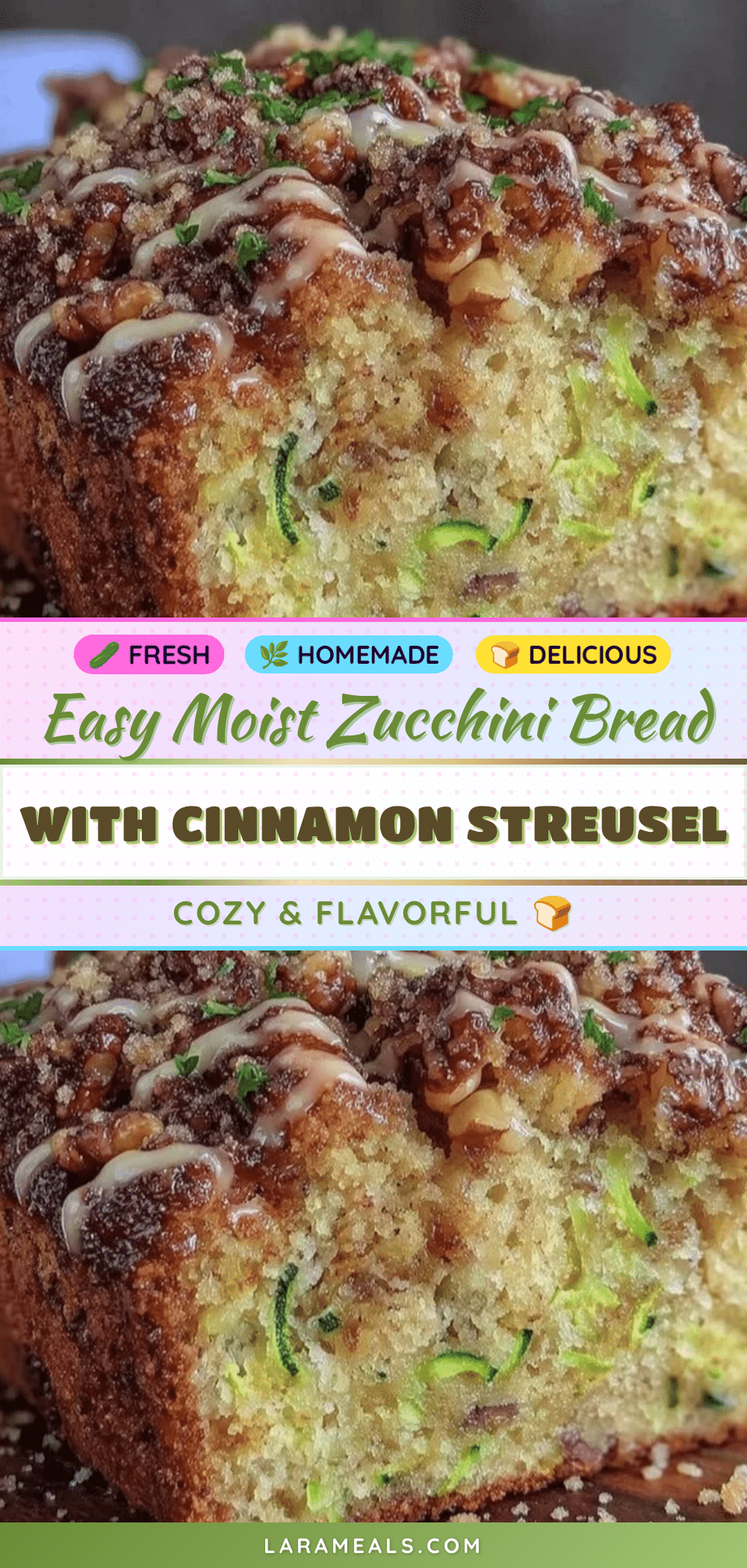 moist zucchini bread recipe
