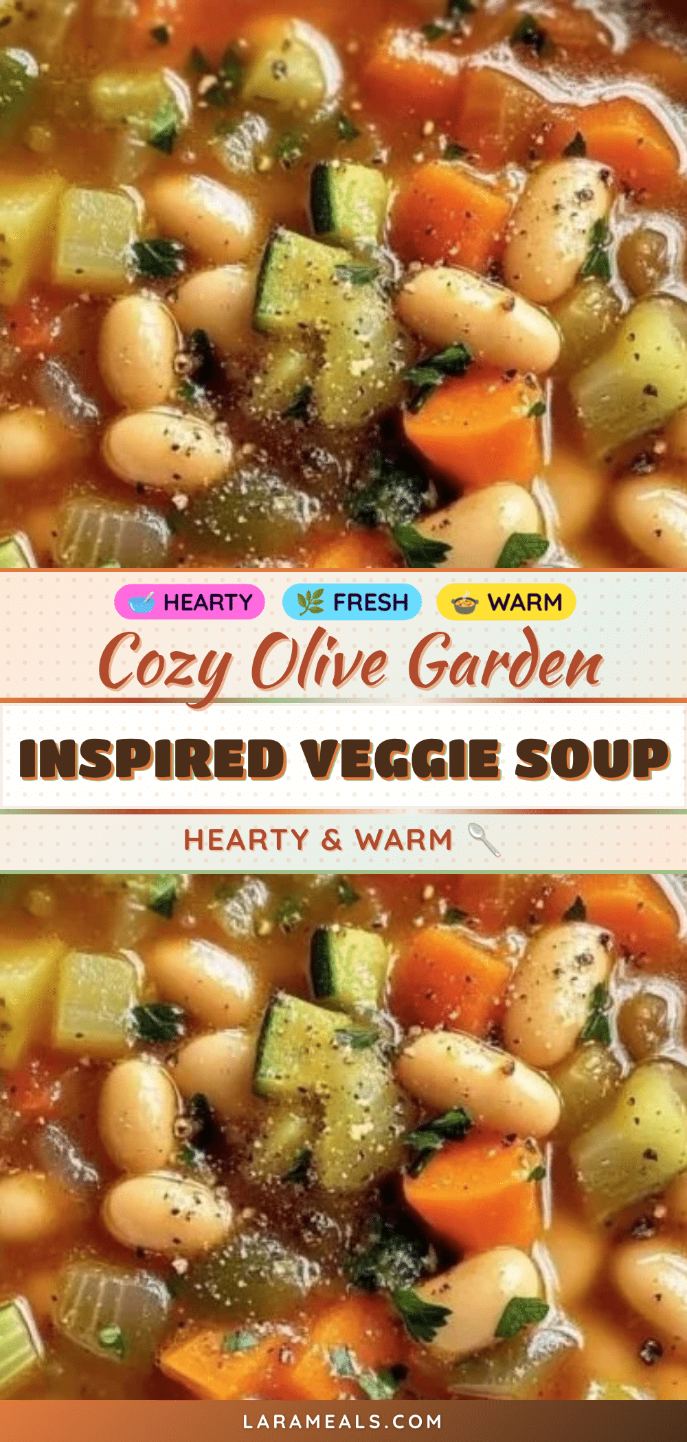 olive garden inspired vegetable soup recipe