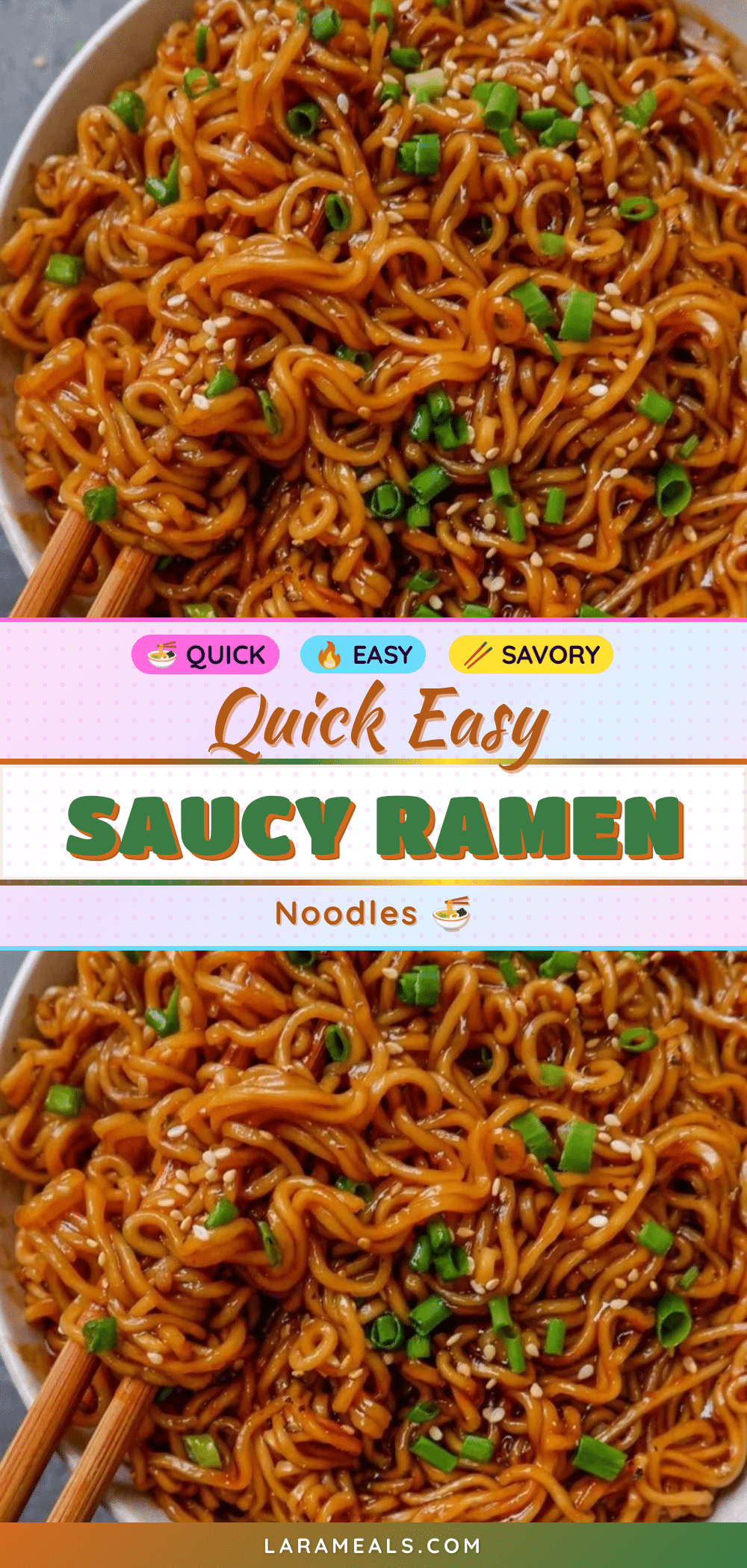quick easy saucy ramen noodles recipe