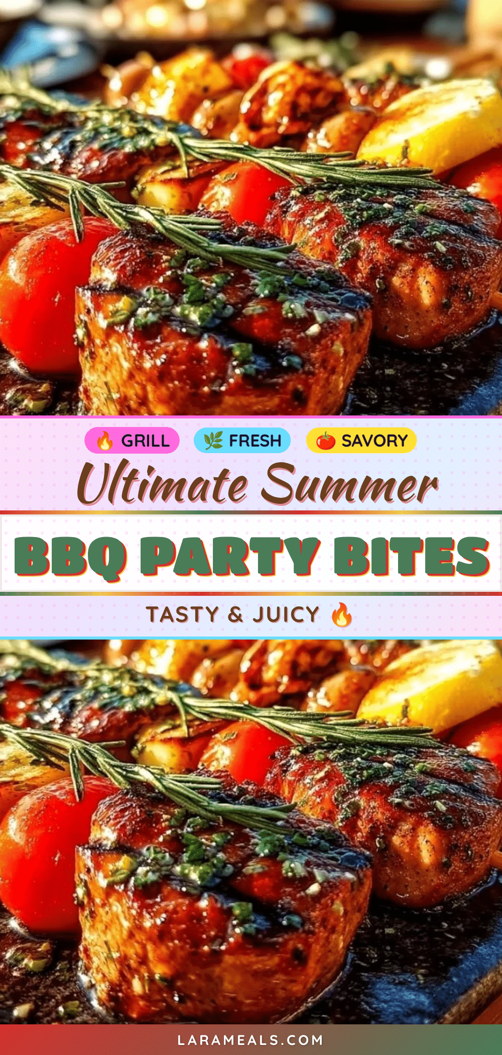 savory summer bbq party food recipe