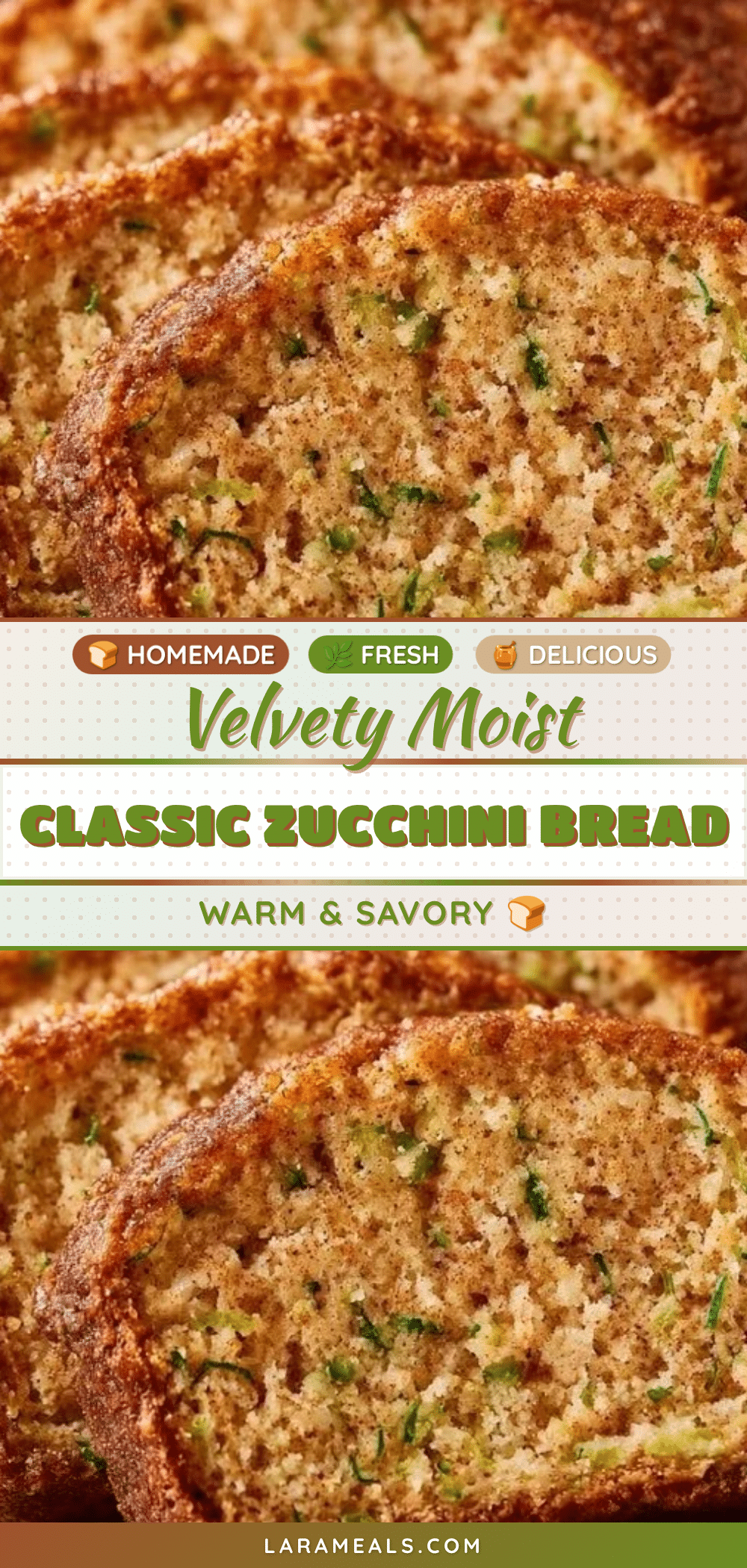 tender classic zucchini bread recipe