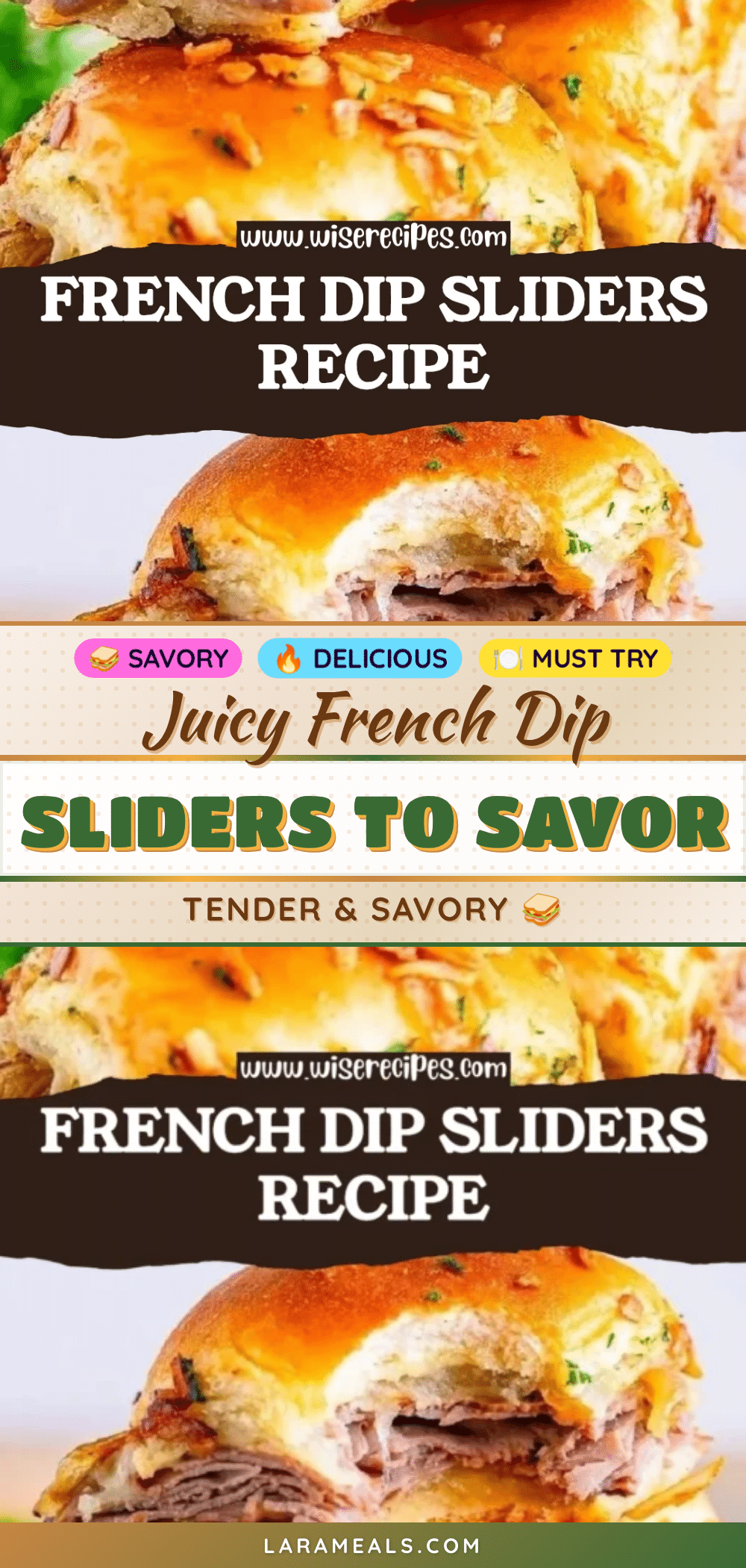 Cozy French Dip Sliders recipe
