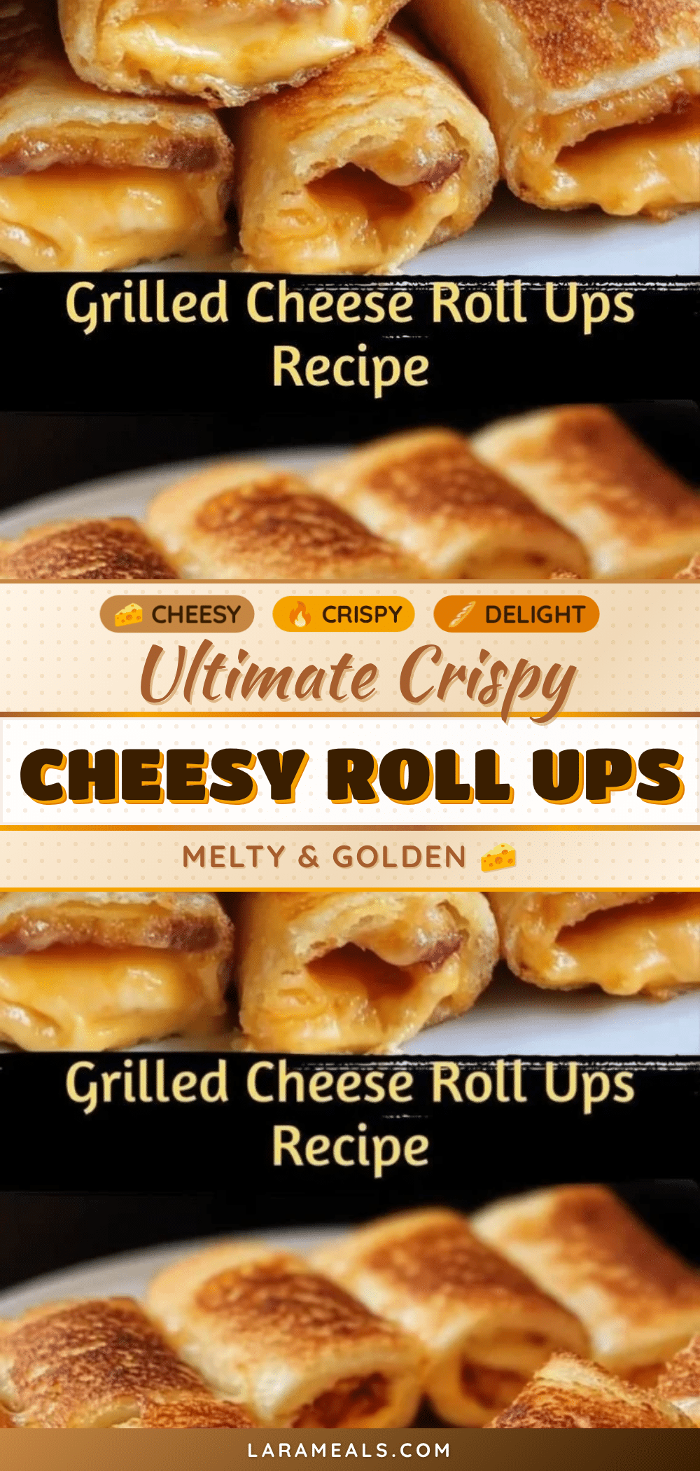 crispy cheesy roll ups recipe