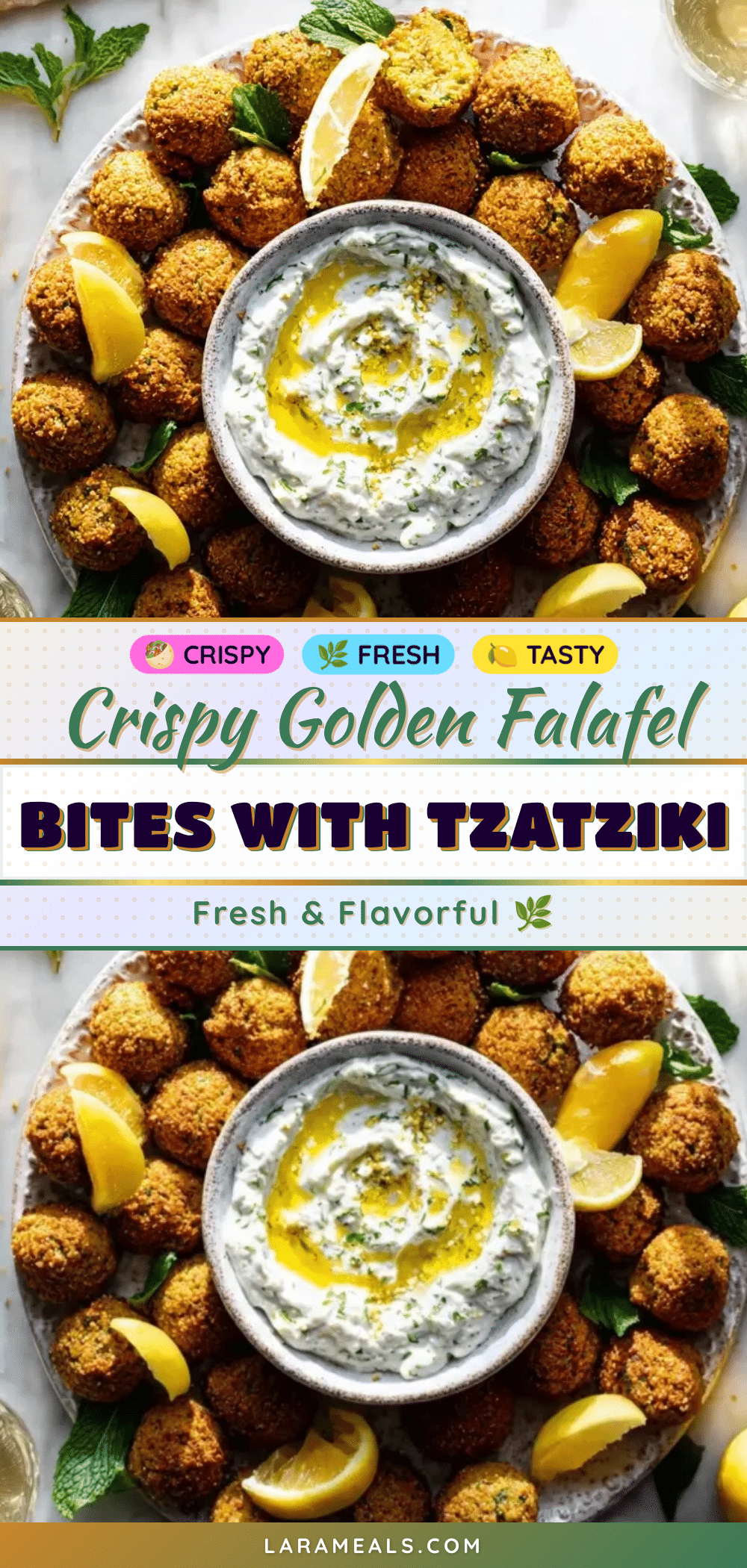 crispy falafel bites recipe