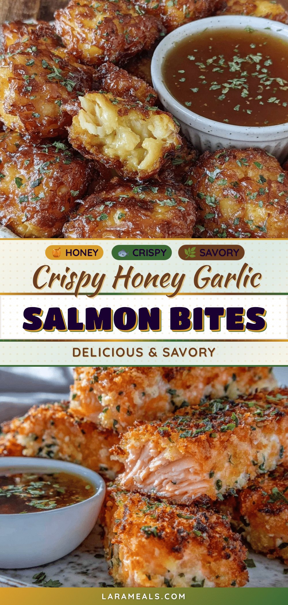crispy salmon bites recipe