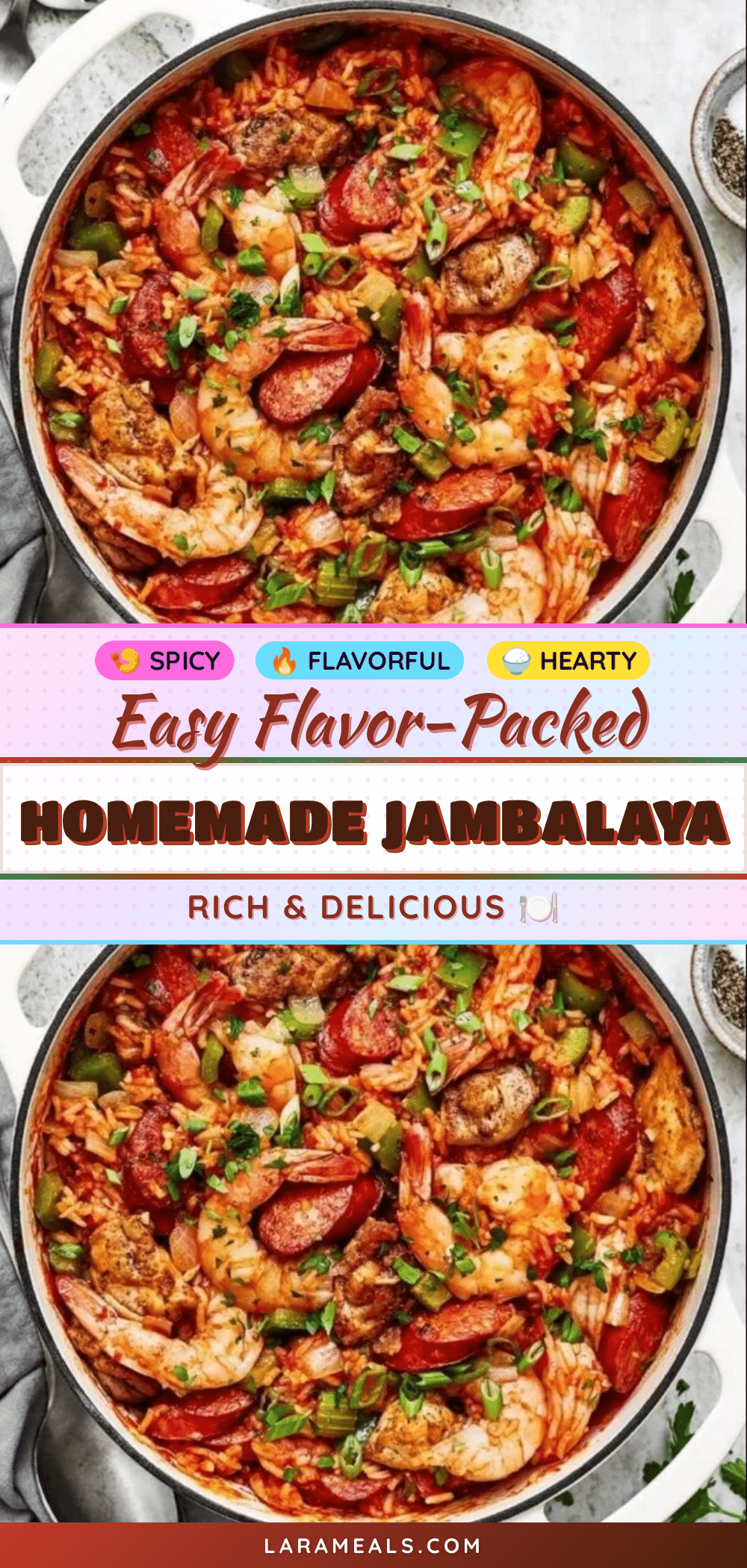 easy flavor-packed homemade jambalaya recipe