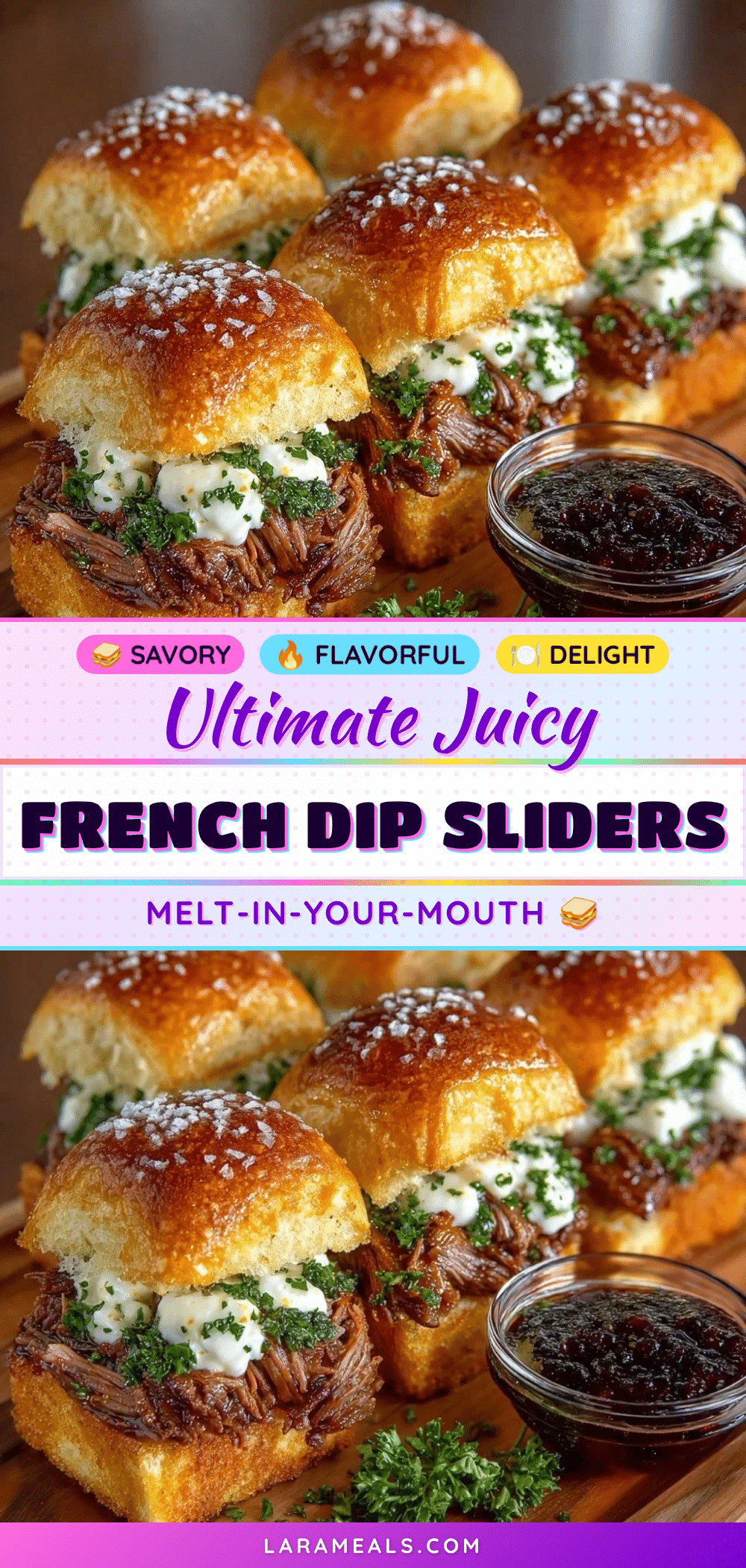 ultimate juicy french dip sliders recipe