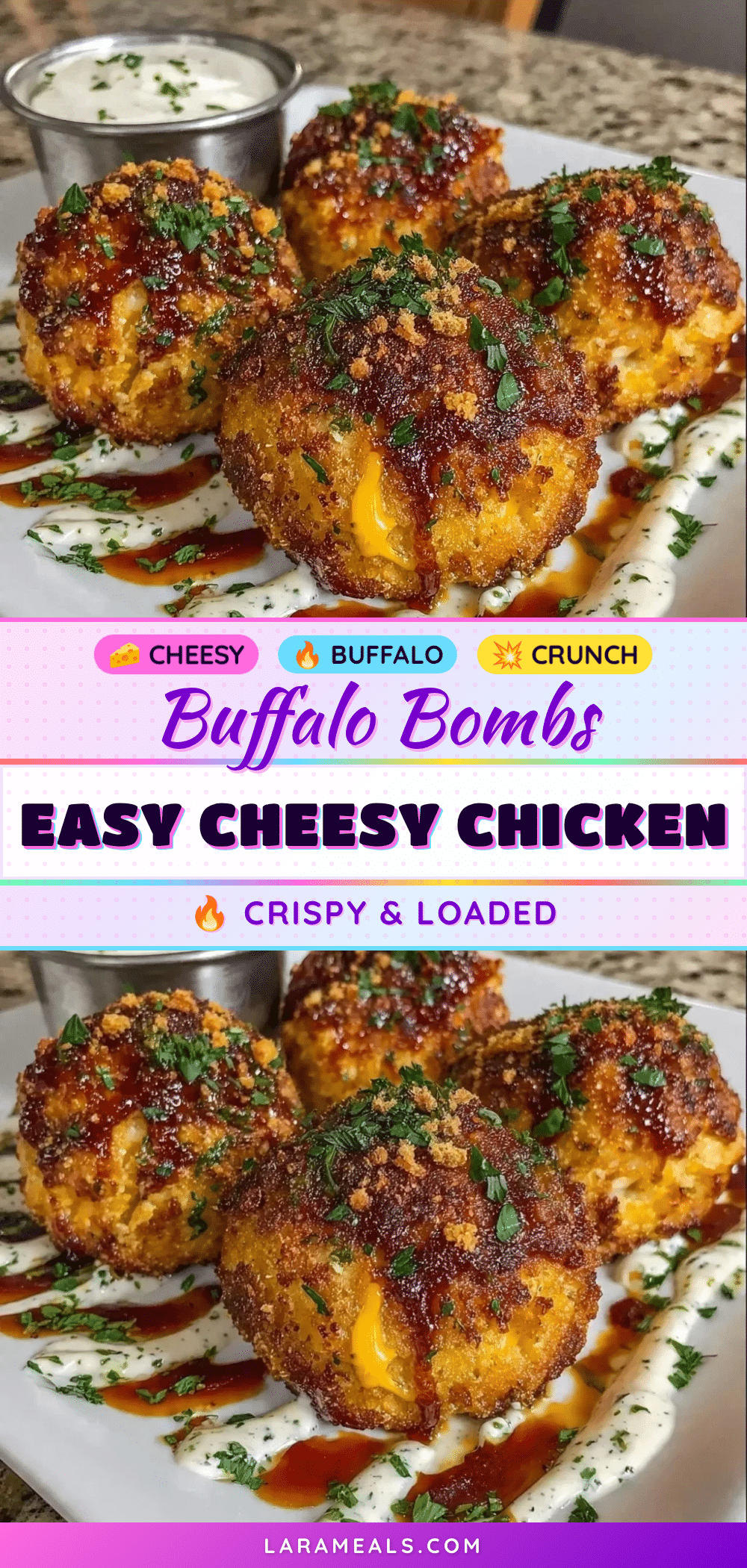 buffalo chicken bombs recipe