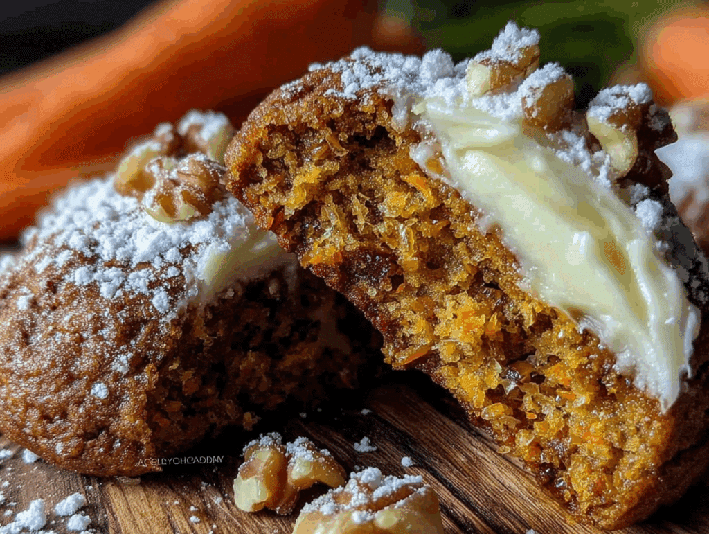 carrot cake cookies - featured image