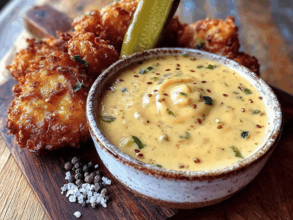 creamy jalapeño honey mustard sauce - featured image