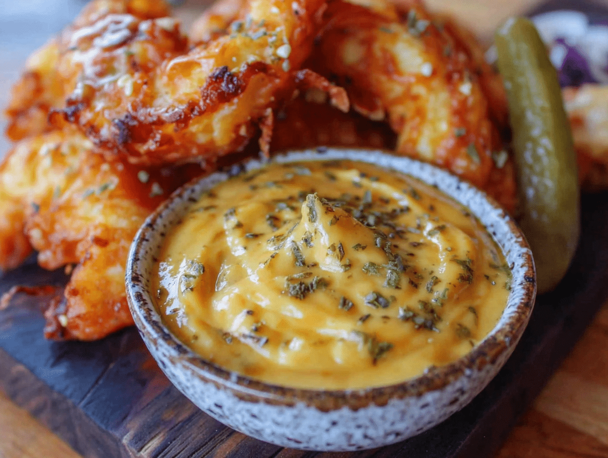 creamy jalapeño honey mustard sauce preparation steps