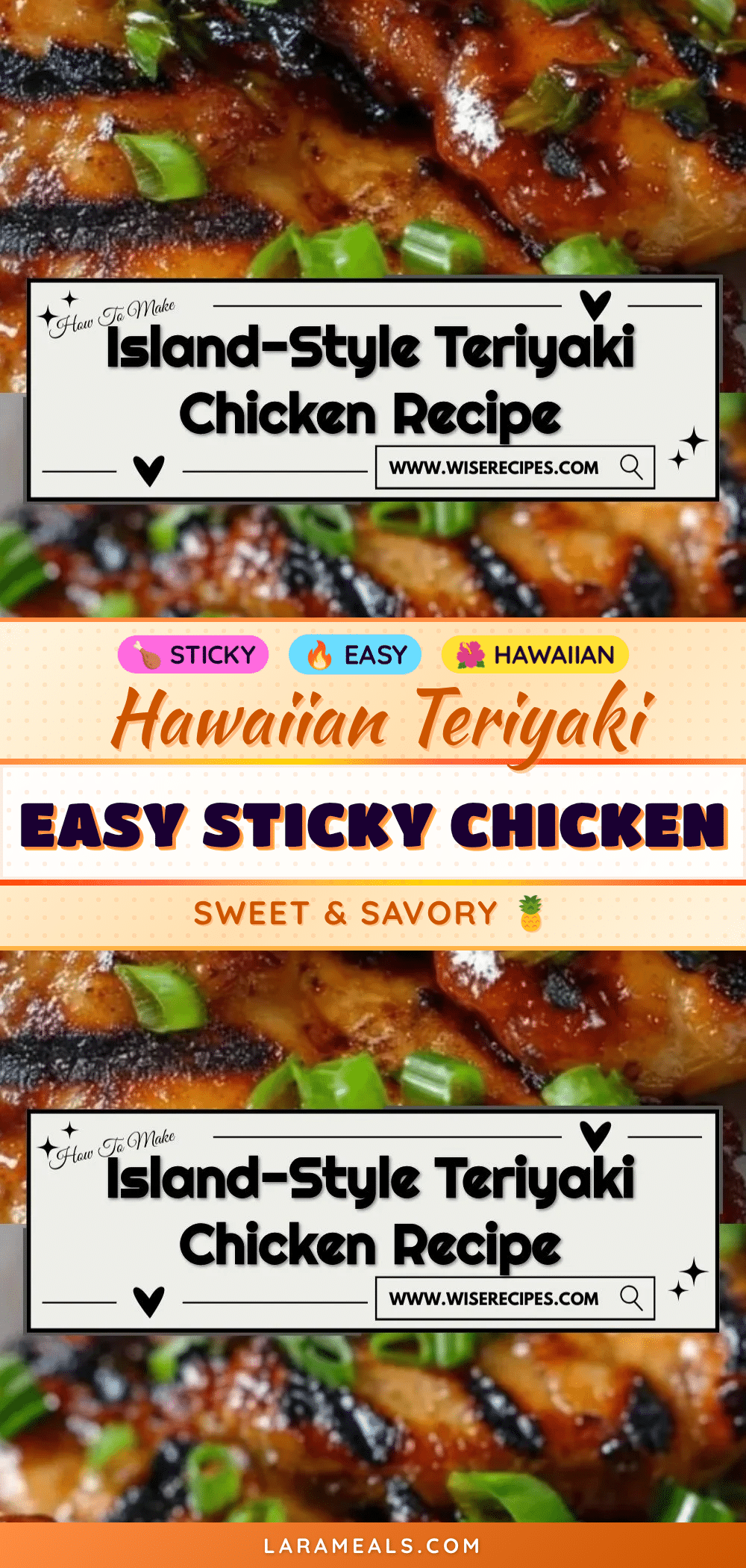 Hawaiian teriyaki chicken recipe