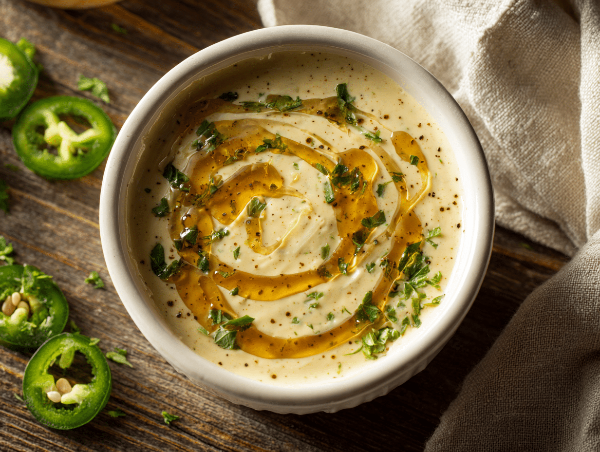 jalapeño honey mustard sauce preparation steps