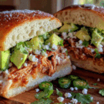 quick crispy chicken torta - featured image